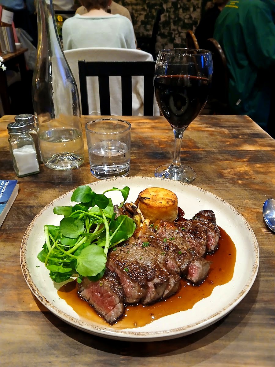 Steak dinner